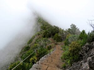 The Fog on Madeira Mountains